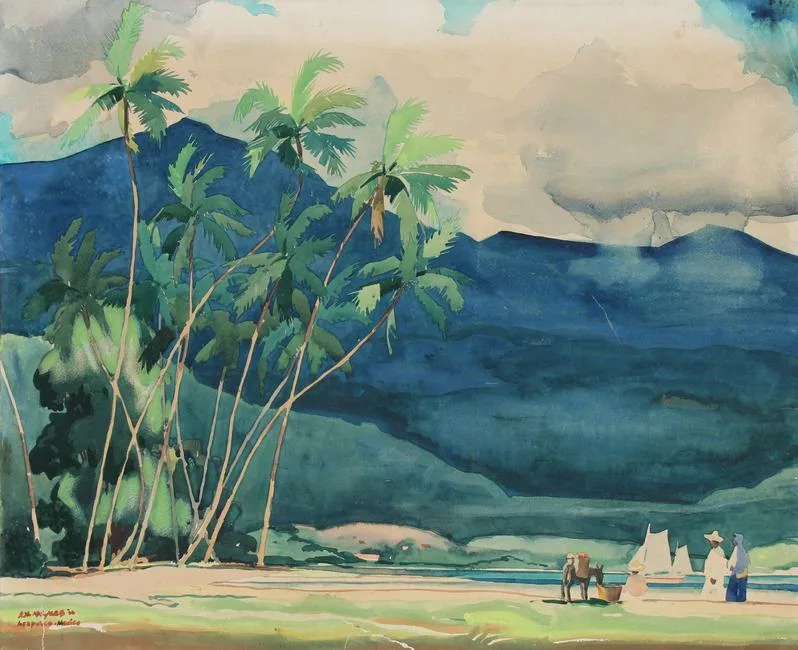 Frederic Wykes, Untitled, watercolor