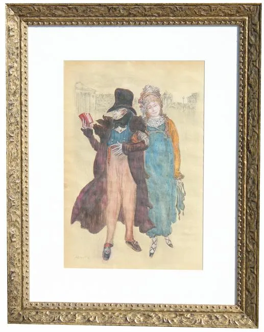 Untitled by Léon Bakst, Watercolor/Gouache on Paper, offered Jun 2021