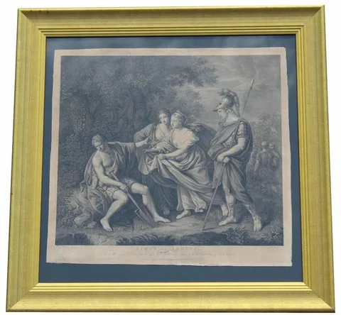 John Hall, Timon of Athens, Engraving