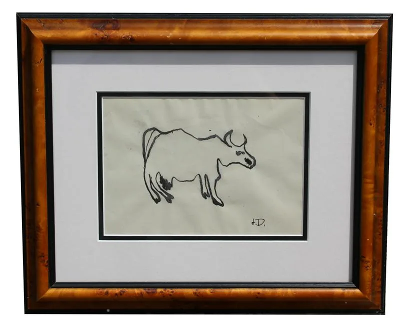 Untitled by Jean Dubuffet, Ink on Paper, offered Jun 2021