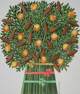 Erik Nitsche, Christmas -- Pear Tree Boughs