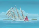 Keith Reynolds, Tall-masted Hospital Ship Tole Mour