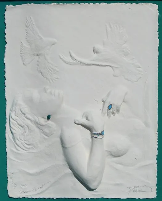 Roy Purcell, Dream Flight, Pencil