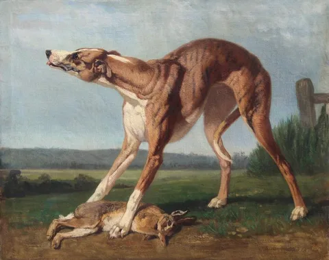 Alfred de Dreux, Untitled, Oil on Canvas