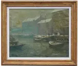 Arthur Clifton Goodwin, T-Wharf in the Winter