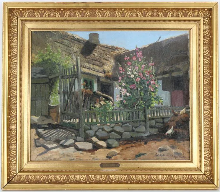 Untitled by Fritz Staehr-Olsen, Oil on canvas, offered Aug 2021