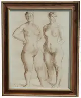 Francisco Zúñiga, Standing Nudes