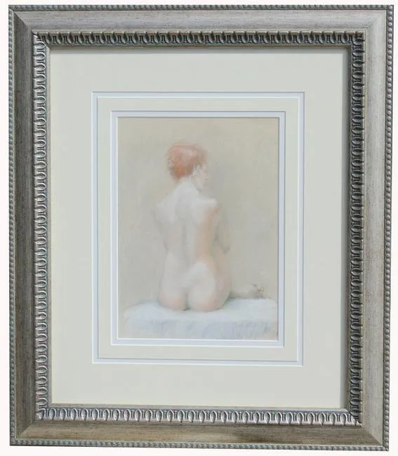 Kelsey by William Jerdon, Pastel on Paper, offered Aug 2021