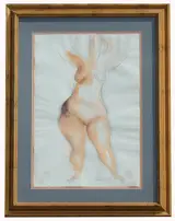 Chaim Gross, Standing Nude