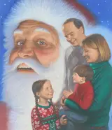 Michael Garland, Christmas Family Scene with Santa
