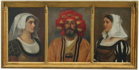 Edouard de Jans, Untitled, Oil on canvas