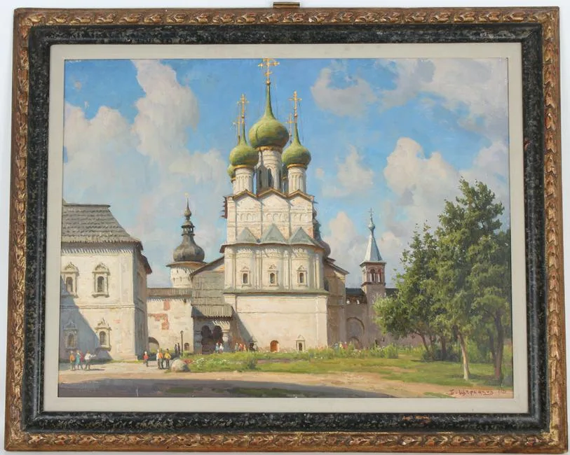 Boris Valentinovich Shcherbakov, Untitled, Oil on board