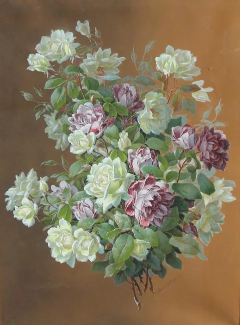Untitled by Raul Maucherat De Lonpre, Gouache on Paper, sold Sep 2021