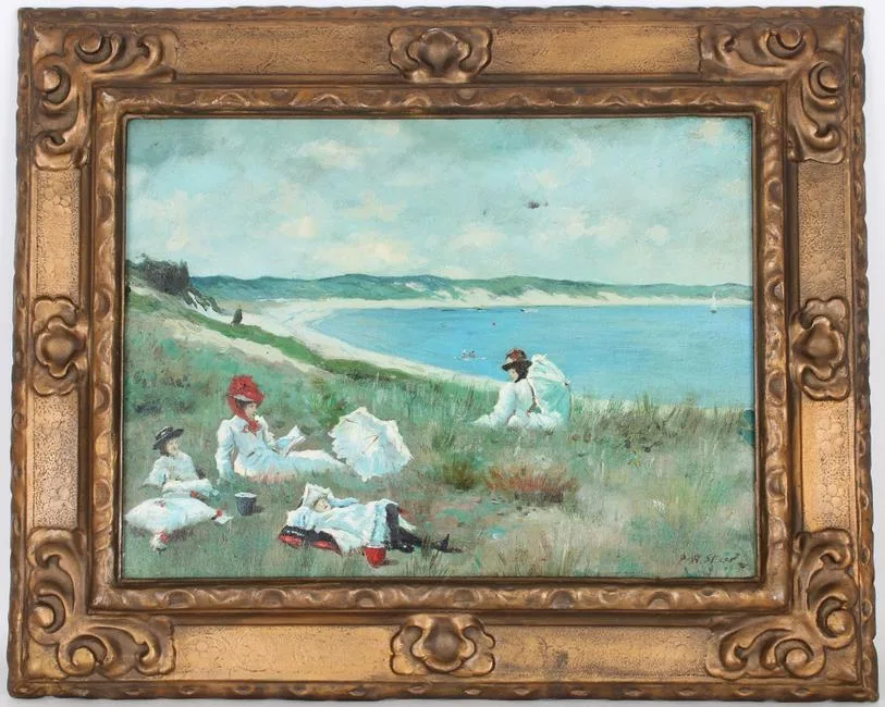Untitled by Philip Wilson Steer, Oil on board, sold Sep 2021