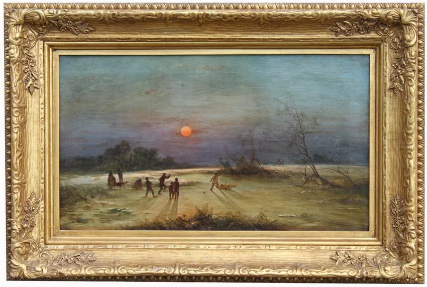 Untitled by George Augustus Williams, Oil on canvas, offered Sep 2021
