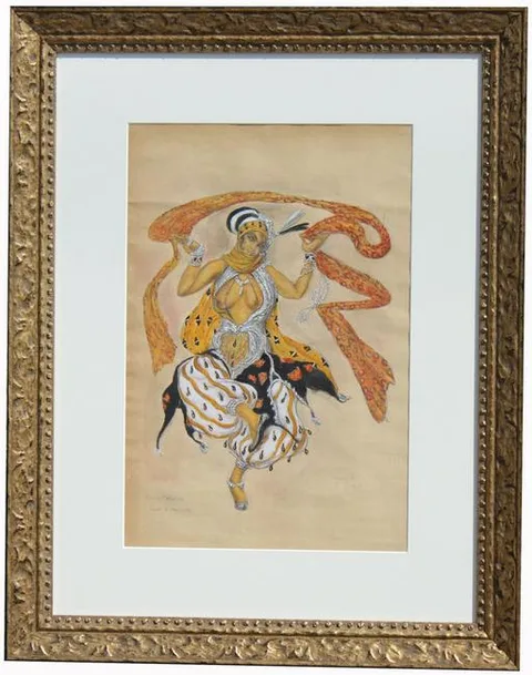 Léon Bakst, Untitled, Watercolor/gouache
