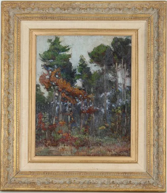 Francis Robert Halliday, Untitled, Oil on Panel