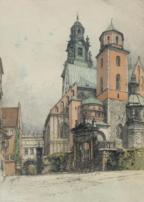 Luigi Kasimir, Untitled, Aquatint