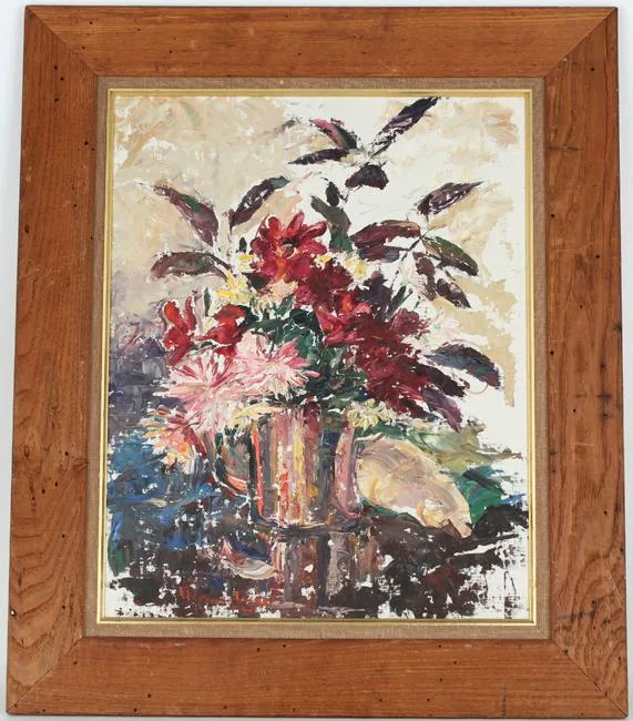 Florence Tricker, Untitled, Oil on board