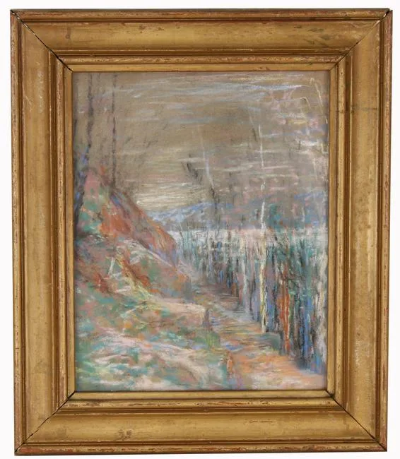 Untitled by Mary Loring Warner, Pastel, offered Sep 2021