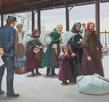 Edward Vebell, First Immigrants Land