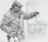 The Milkman, Helmuth Stone Gallery 2021