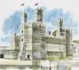 Caernarfon Castle, Helmuth Stone Gallery 2021