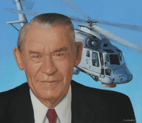 Michael Garland, Charles Kaman, Oil on Illustration Board