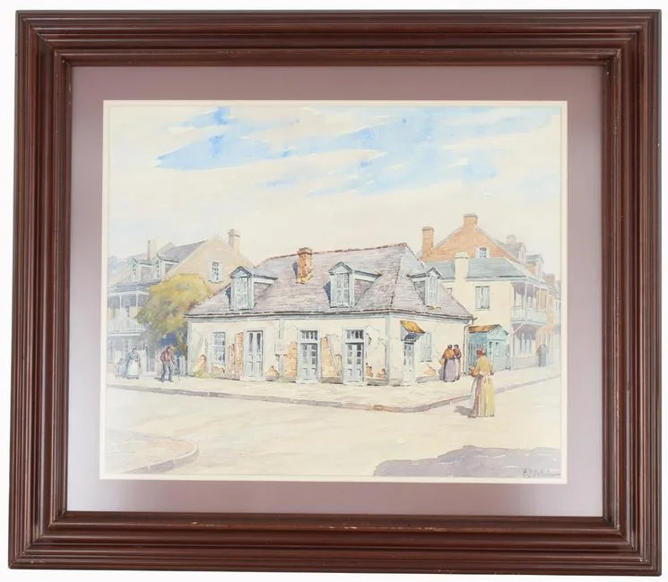 Howard J. Schuler, Untitled, Watercolor on Paper