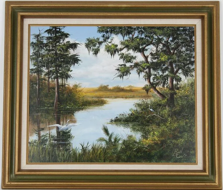 Untitled by Ben W Essenburg, Acrylic on canvas, sold Nov 2021