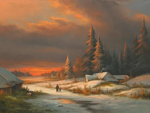 Ludwig Munninger, Untitled, Oil on Canvas