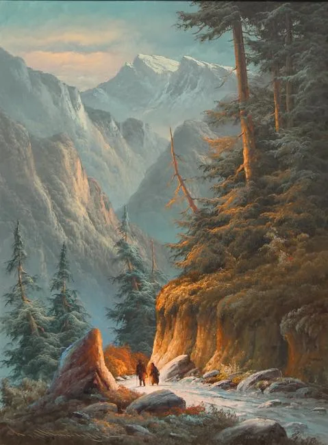 Ludwig Munninger, Untitled, Oil on Canvas