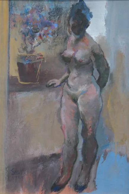 Benjamin Albert Stahl, Untitled, Mixed Media on Paper