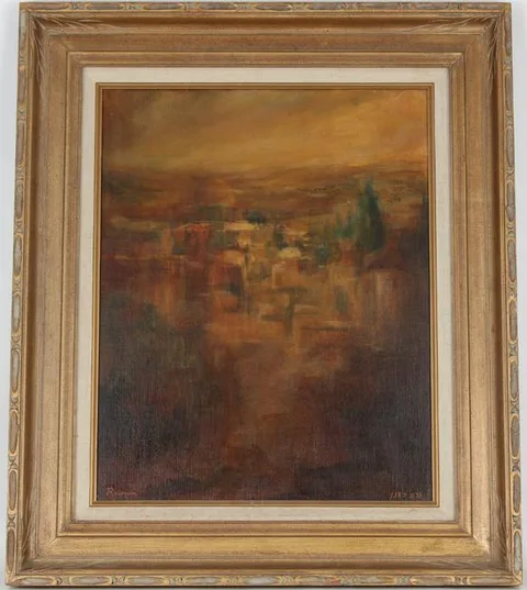 Untitled by Yoram Raanan, Oil, sold Nov 2021