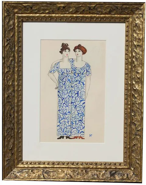 Natalia Goncharova, Goncharova: The Art and Design of Natalia Goncharova, Graphite & Watercolor on Paper