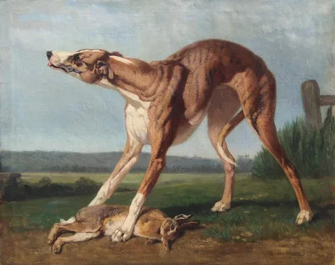 Alfred de Dreux, Untitled, Oil on Canvas