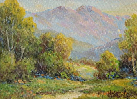 Herbert Sartelle, Untitled, Oil on Board