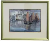 Sails on Waterfront, Helmuth Stone Gallery 2021
