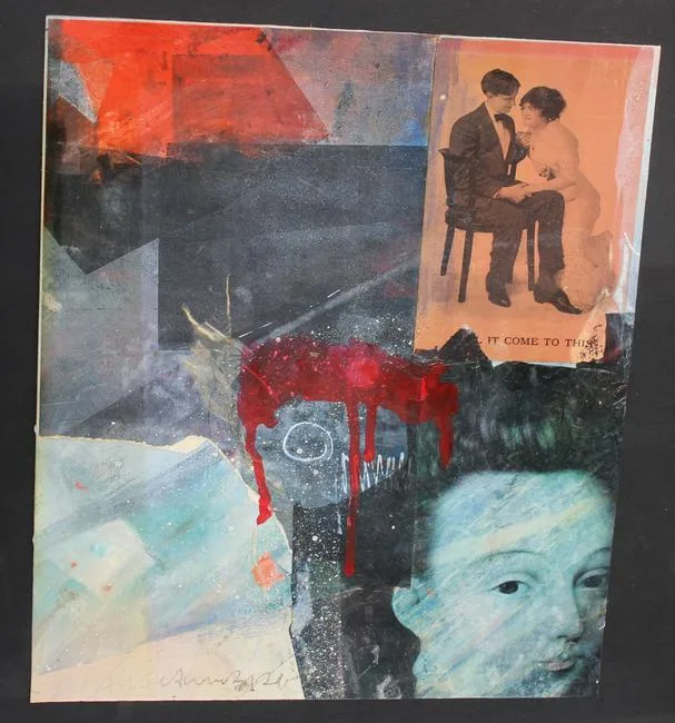 Untitled by Robert Rauschenberg, Mixed Media, offered Nov 2021