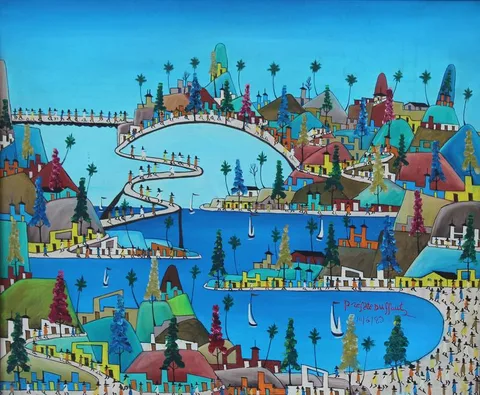 Préfète Duffaut, Untitled, 1982, Oil on Canvas