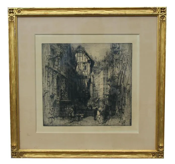 Untitled by Headly Fitton, Etching, offered Nov 2021