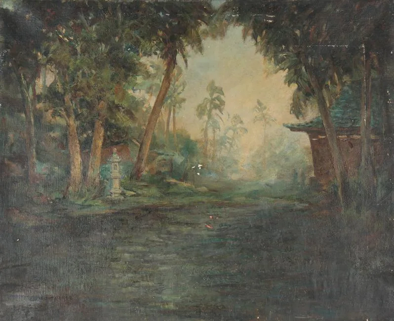 Untitled by George Waller Parker, Oil on canvas, offered Nov 2021