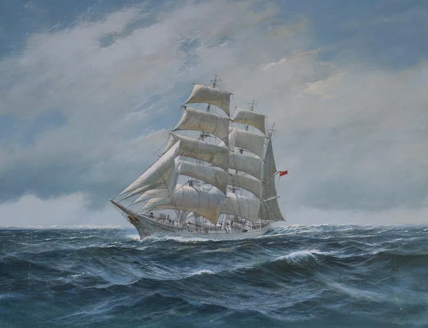 Tovarisch by Charles Lundgren, Oil on Masonite, sold Nov 2021