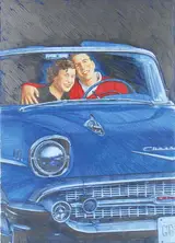 Paul Calle, 1950s - Drive-In Movies