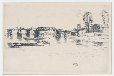 James Whistler, Untitled, etching
