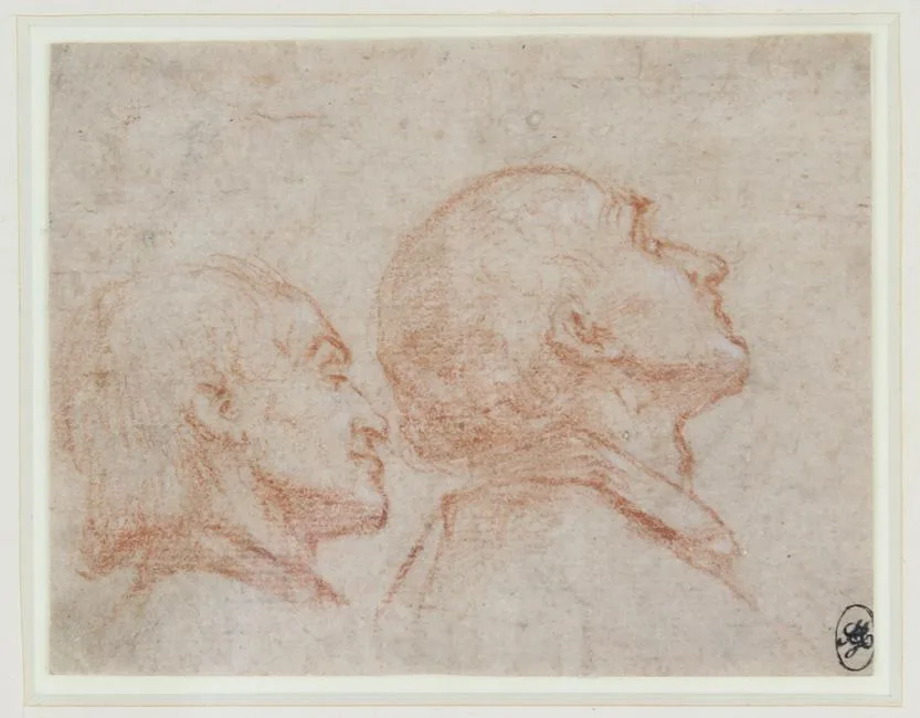Bernardino Poccetti, Untitled, Red chalk