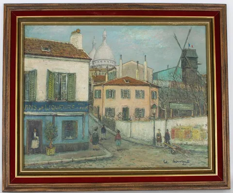 Alois Lecoque, Untitled, Oil on Canvas