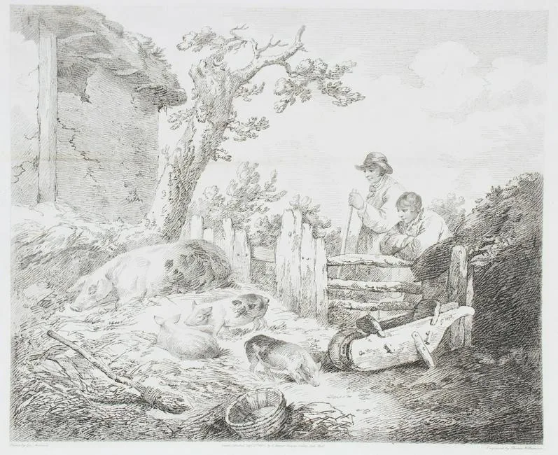Thomas Williamson, Untitled, Etching