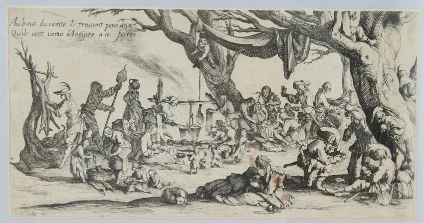 Untitled by Jacques Callot, 1827, Etching and engraving, sold Jan 2022