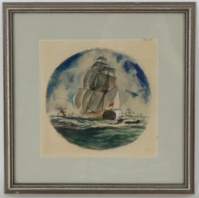 Benjamin Albert Stahl, Untitled, Oil on board